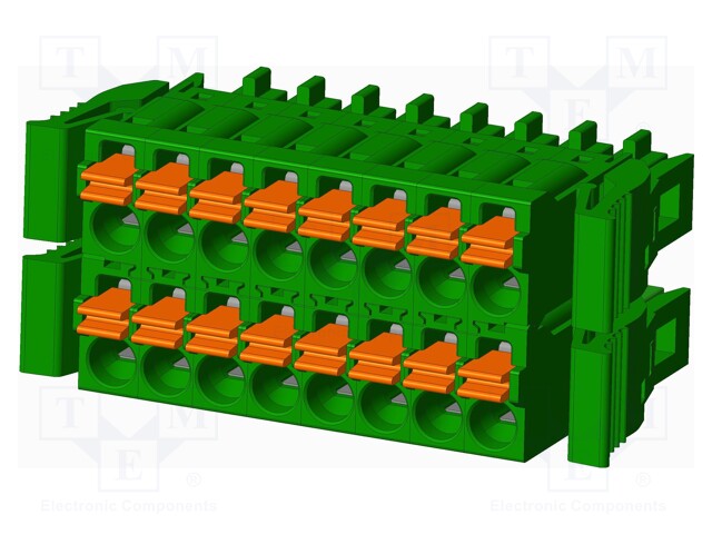 Connector: pluggable terminal block; plug; female; straight; 5.5A