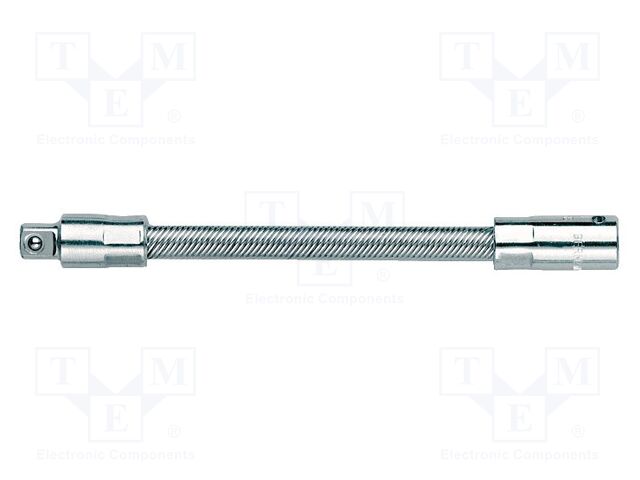 Extension; socket spanner; square; 1/4"; 1/4"; Plating: chromium