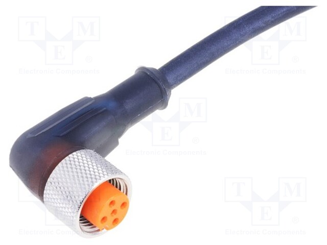 Plug; M12; PIN: 5; female; A code-DeviceNet / CANopen; 5m; cables