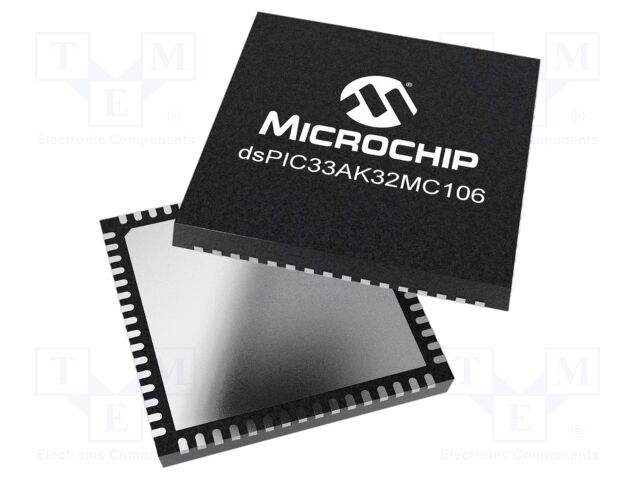 IC: dsPIC microcontroller; 32kB; 64kBRAM; TQFP48; 3÷3.6VDC; reel