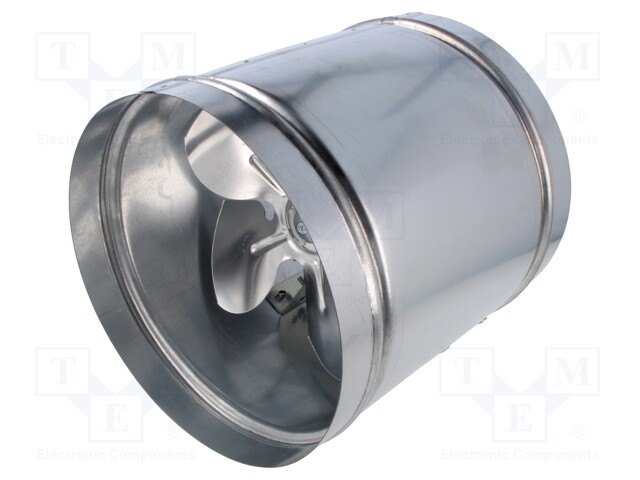 Fan: AC; axial; 230VAC; Ø195mm; 350m3/h; 54dBA; slide bearing; IPX2