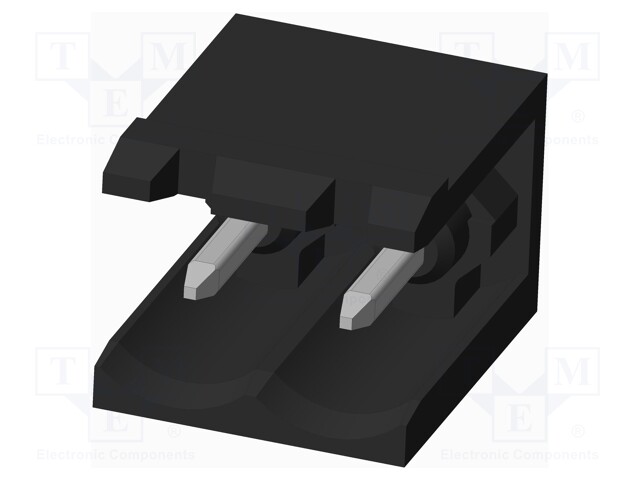 Connector: pluggable terminal block; socket; male; on PCBs