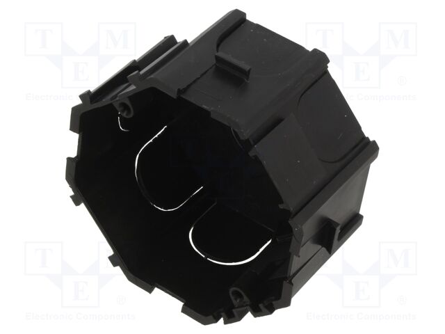 Enclosure: junction box; 67mm; plaster embedded; plastic; IP20