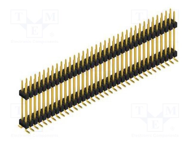 Connector: pin strips; pin header; male; PIN: 70; 2.54mm; SMT; 2x35