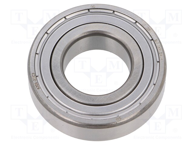 Bearing: single row deep groove ball; Øint: 25mm; Øout: 52mm