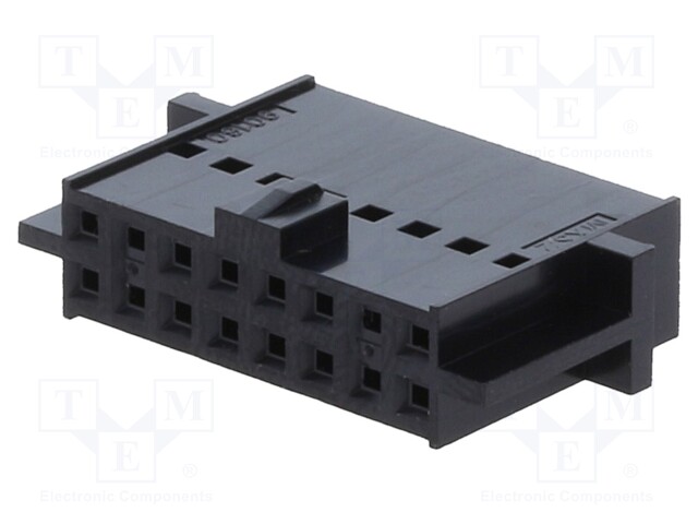 C-Grid Crp Conn Hsg DR FL Polz 16Ckt