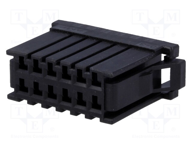 Plug; wire-board; female; D-3100D; 3.81mm; PIN: 12; Layout: 2x6; 250V