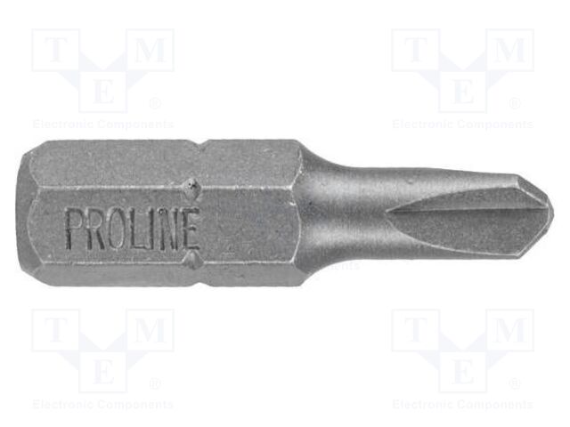 Screwdriver bit; Tri-Wing®; Overall len: 25mm; 2pcs.