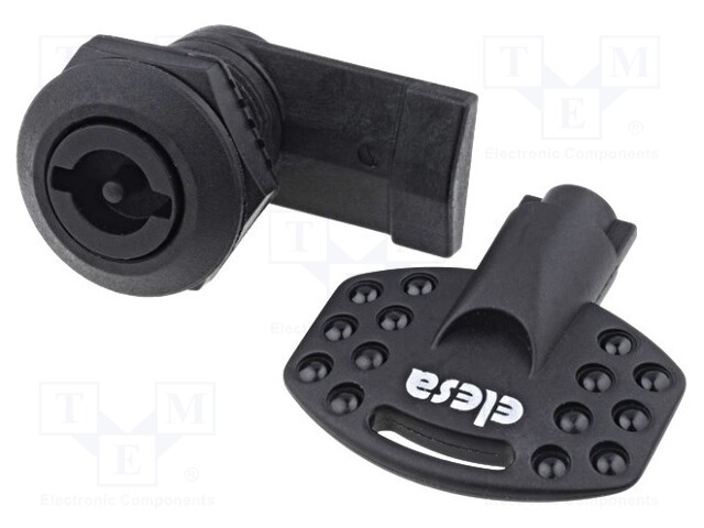 Lock; polyamide; 18mm; IP65; UL94V-0