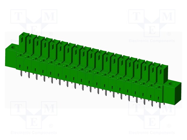 Connector: pluggable terminal block; socket; female; straight