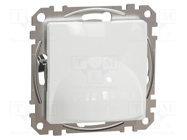 Cable outlet; 250VAC; IP20; plaster embedded,in mounting box