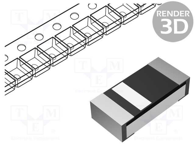 Diode: switching; SMD; 75V; 0.15A; 4ns; 0805; Ufmax: 1V; Ifsm: 2A