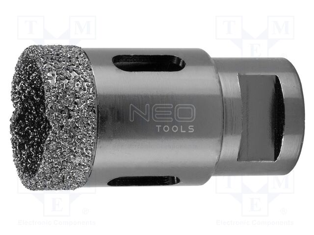 Diamond hole saw; Ø: 32mm; glaze,ceramic tile; Thread: M14