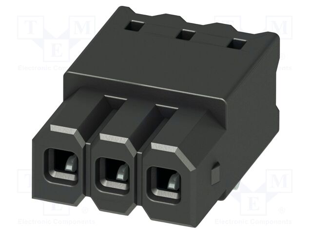 PCB headers, nominal cross section: 0.5 mm?, color: black, n