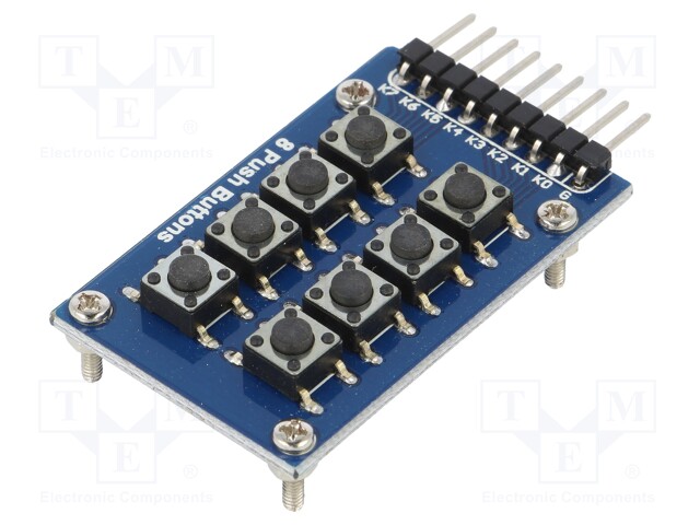 Module: button; 40x28mm; Application: ARDUINO; Channels: 8