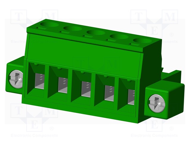 Connector: pluggable terminal block; plug; female; straight; 12A