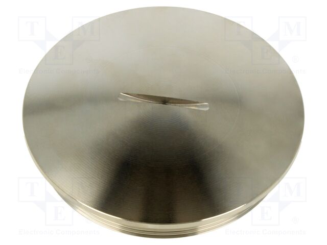 Stopper; M63; 1.5; IP54; brass; Plating: nickel; SKINDICHT®