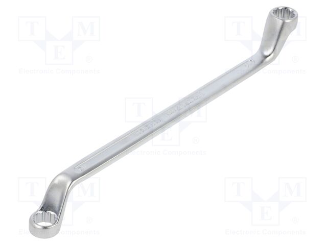 Wrench: ring; double-sided,bent; 10mm,11mm; L: 203mm; Gedore Red