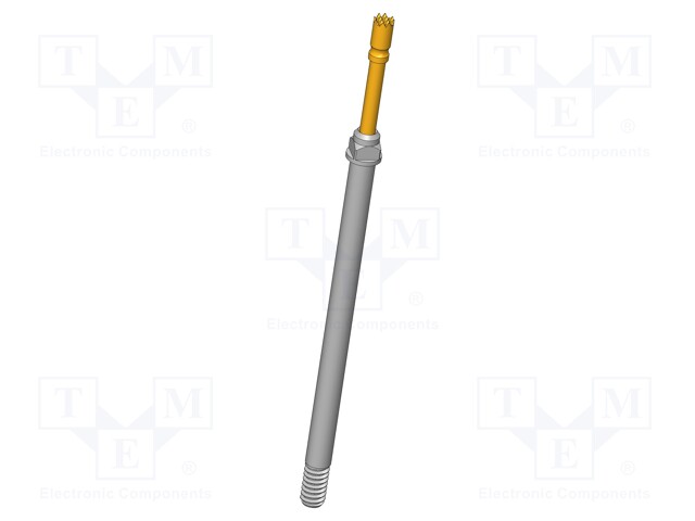 Test needle; Operational spring compression: 4mm; 5A; Ø: 1.3mm