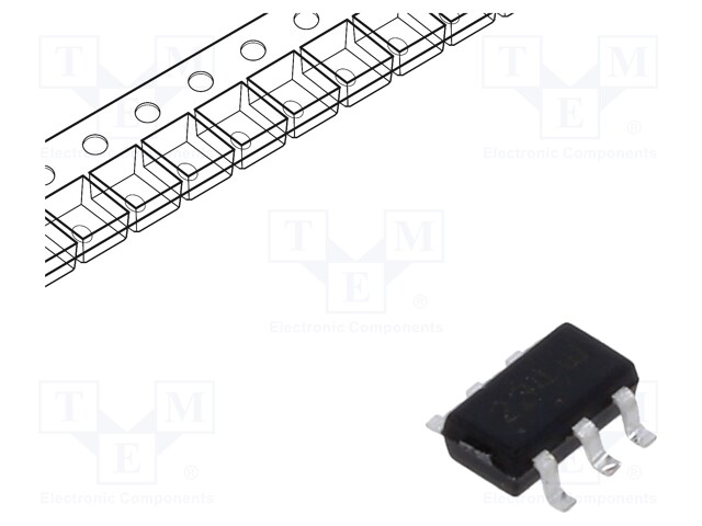 ESD Protection Device, 4-CH, 9.9 V, SC-74, 6 Pins, 3.3 V, CM1213 Series