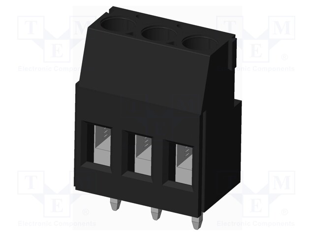 Connector: PCB terminal block; terminal; Plating: tinned; on PCBs