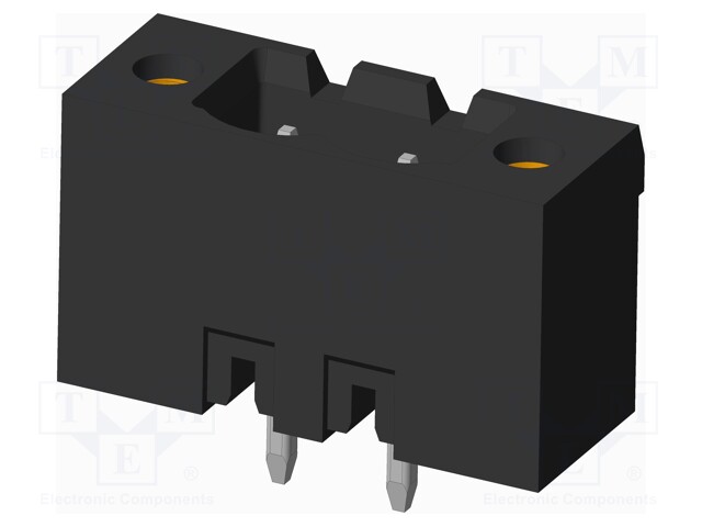 Connector: pluggable terminal block; socket; male; on PCBs