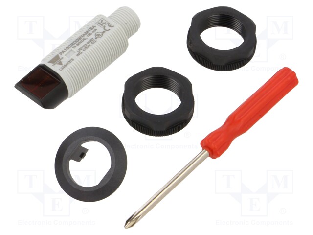 Sensor: photoelectric; Range: 0÷0.8m; NPN; DARK-ON,LIGHT-ON; 100mA