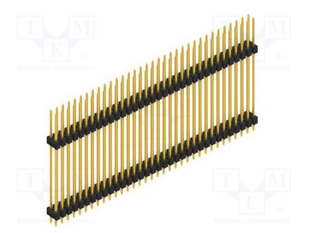 Connector: pin strips; pin header; male; PIN: 68; 2.54mm; THT; 2x34