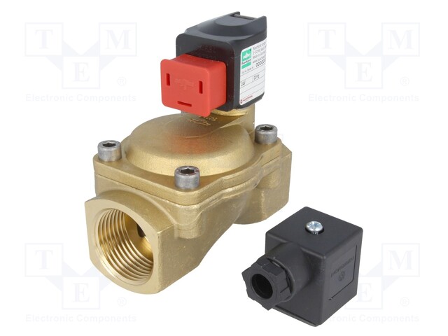 Electromagnetic valve; BSP 1"; 25mm; Pressure: 0.1÷16bar; 230VAC