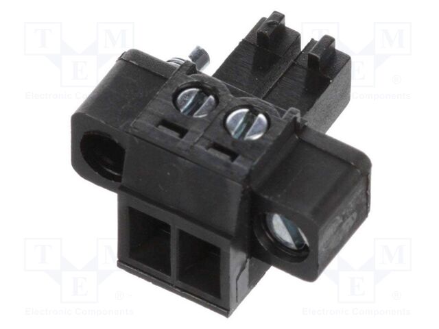 Pluggable terminal block