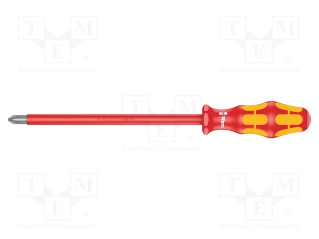 Screwdriver; insulated; Phillips; PH4; Blade length: 200mm; 1kVAC
