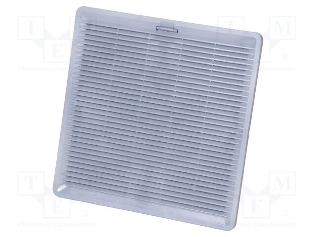 Fan: AC; axial; 230VAC; 400÷605m3/h; 75dBA; ball; IP54; light grey