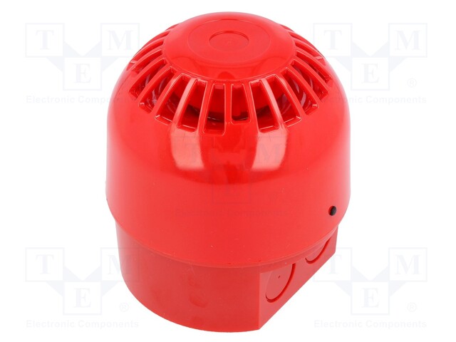 Signaller: sound; siren; 110/230VAC; 106dB; Series: Sonos; IP65