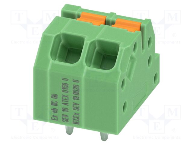 Connector: PCB terminal block; terminal; SPTAF 1; 16A; 320V; PIN: 2