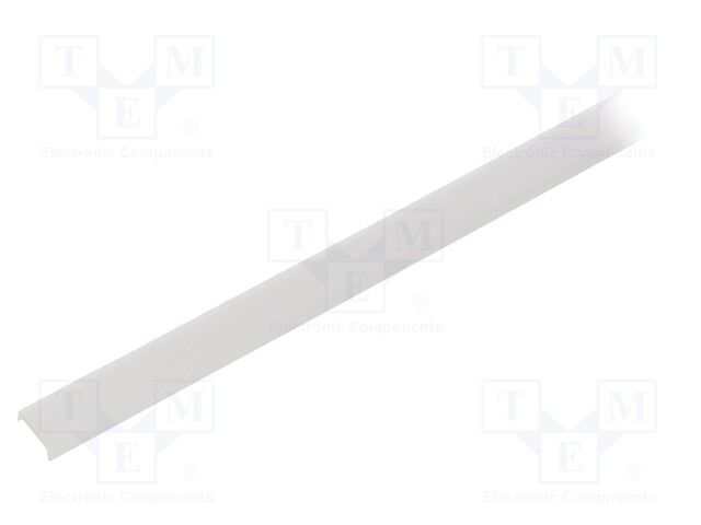 Cover for LED profiles; white; 1m; KA-T-11; push-in