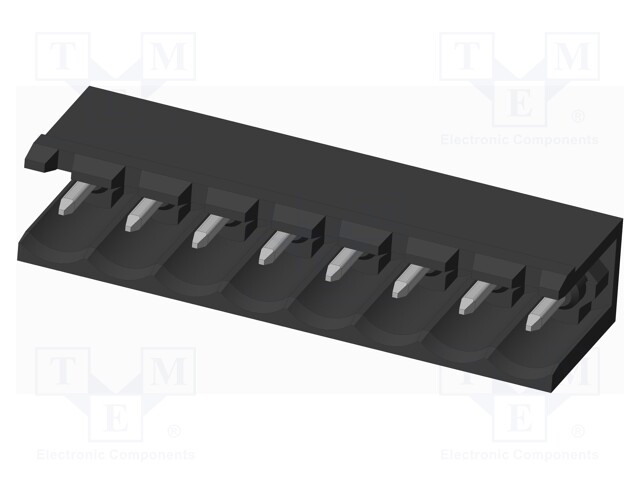 Connector: pluggable terminal block; socket; male; on PCBs