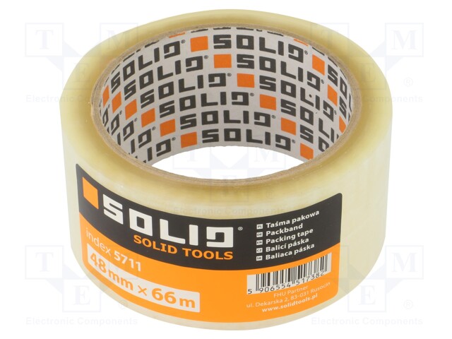 Packing tapes; L: 60mm; Width: 50mm