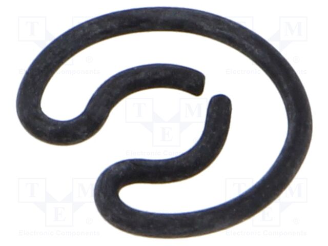 Protective ring; spring steel; BN 816; Plating: black finish