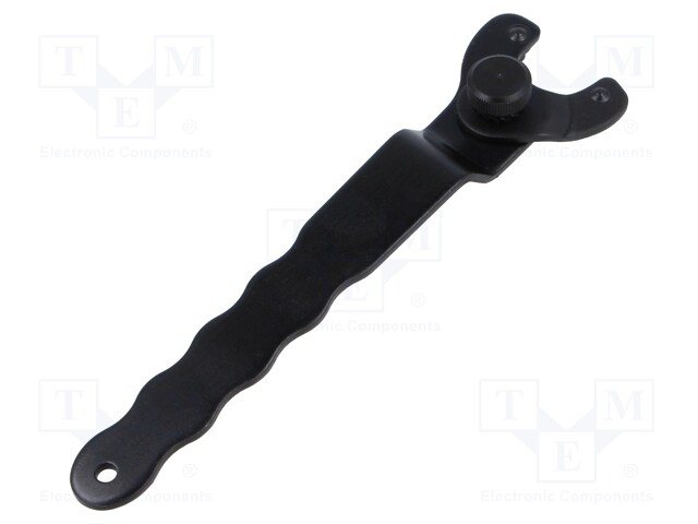 Double-arbor key; for angle grinder