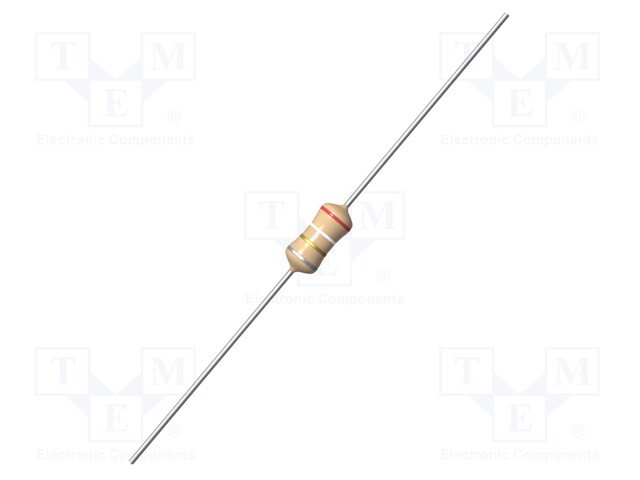 Inductor: wire; THT; 2.2uH; 1.9A; 0.11Ω; Ø5.8x14.5mm; ±10%; Q: 40