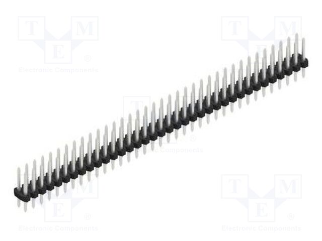 Connector: pin strips; pin header; male; PIN: 72; 2mm; THT; 2x36