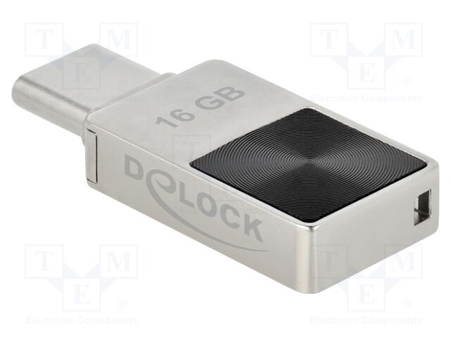 Pendrive; 16GB; R: 120MB/s; silver; USB C plug; 0÷70°C