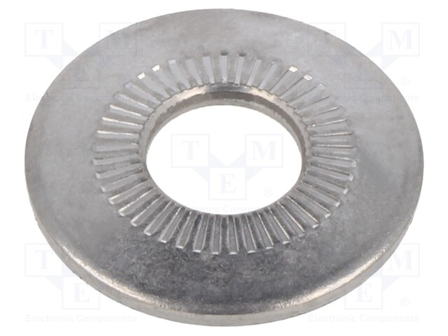 Washer; internally serrated; M10; D=27mm; h=3.1mm; BN 21207