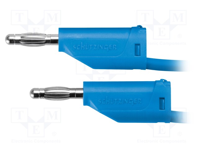 Test lead; 70VDC; 33VAC; 16A; 4mm banana plug-4mm banana plug