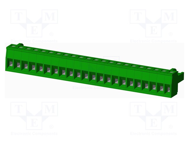 Connector: pluggable terminal block; plug; female; straight; 12A