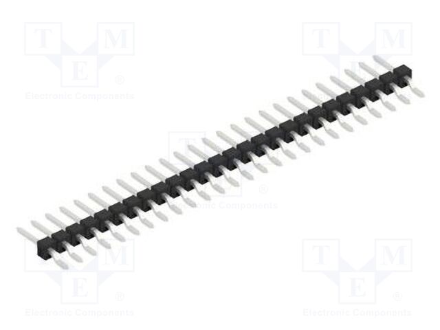 Connector: pin strips; pin header; male; PIN: 26; 2.54mm; SMT; 1x26