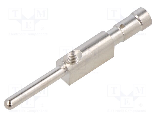 Contact; male; silver plated; 4mm2; EPIC H-Q; grounding contact