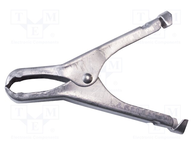 Crocodile clip; 50A; Grip capac: max.29mm; Overall len: 73mm