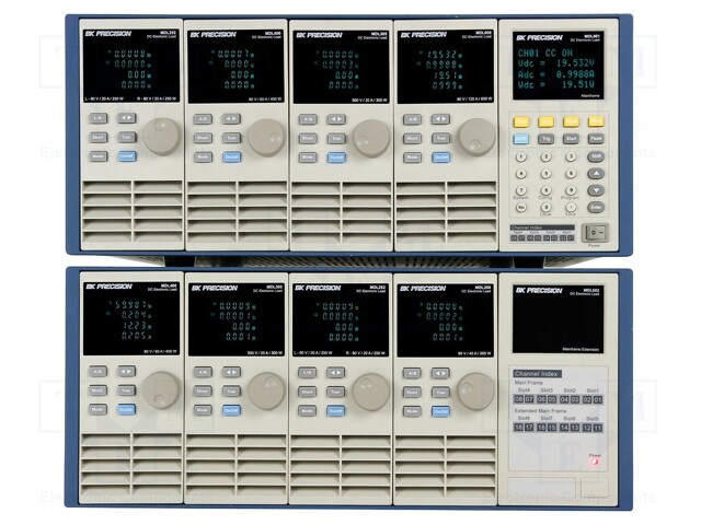 Module: electronic load; 80V; 60A; 400W; 82x183x573mm; 5kg; 0÷40°C