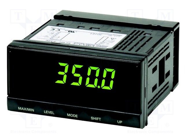 Module: meter; temperature; 100÷240VAC; panel; IP20,IP66